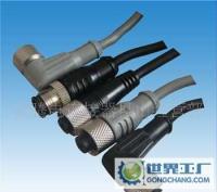 原裝帶線傳感器插頭 帶指示燈功能，提升工業應用效率